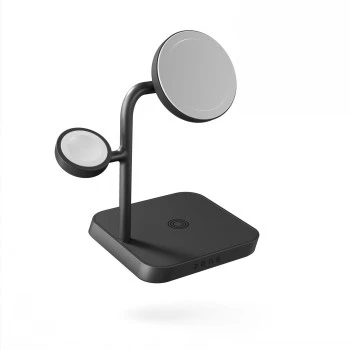 ZENS ZEAPDC01/00 mobiles Gerät Ladegerät Kopfhörer, Smartphone, Smartwatch, Tablet Schwarz AC Kabelloses Laden Schnellladung Innenbereich
