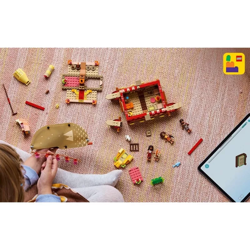 LEGO 43270 Bricks & Blocks-Set – 529 Elemente, 3 Minifiguren, 260×120×220 mm, 0,198 kg, Silber