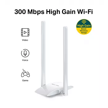 Wireless USB Adapter Mercusys MW300UH