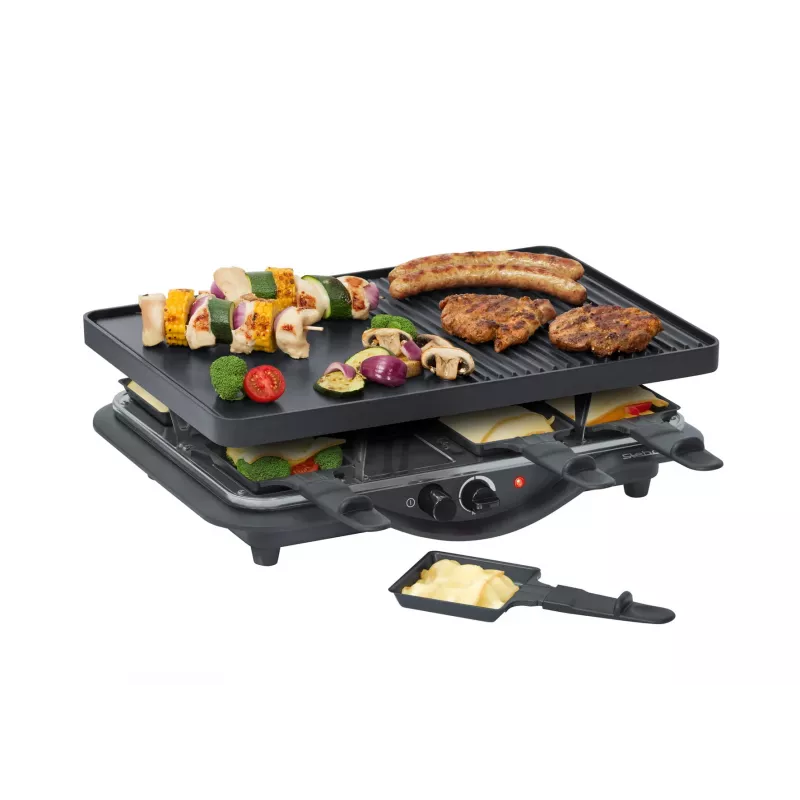 Raclette-Grill Steba RC 28 8 Personen 1400 W Schwarz Chrom