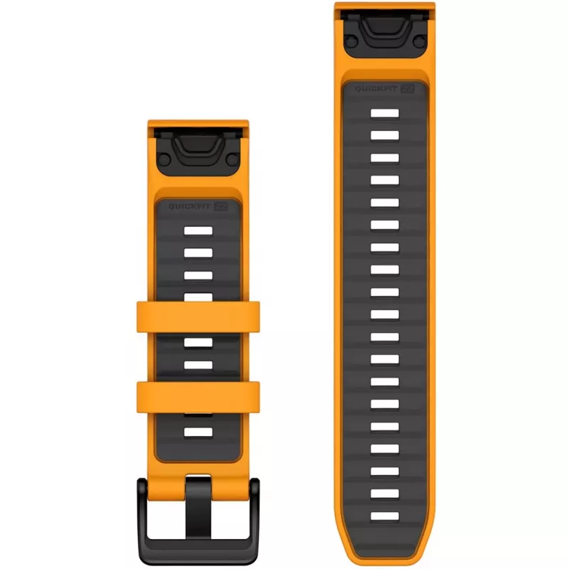 QuickFit, Band, Smartwatch, Graphite, Orange, Garmin, Approach S60, Approach S62,