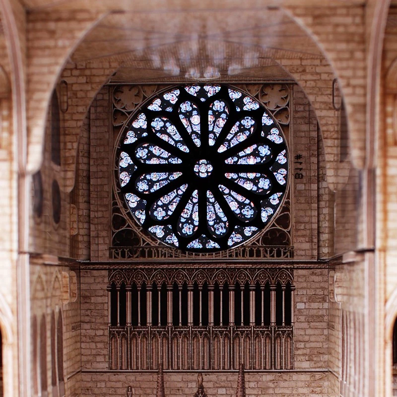 3D Puzzle CubicFun Notre Dame, 293 Teile, maßstabsgetreues Modell der Kathedrale