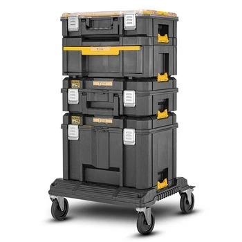 Werkzeugkoffer DeWalt DWST83346-1, Aluminium, wasserdicht, 23 L, 332×301×440 mm, schwarz