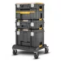 Werkzeugkoffer DeWalt DWST83346-1, Aluminium, wasserdicht, 23 L, 332×301×440 mm, schwarz