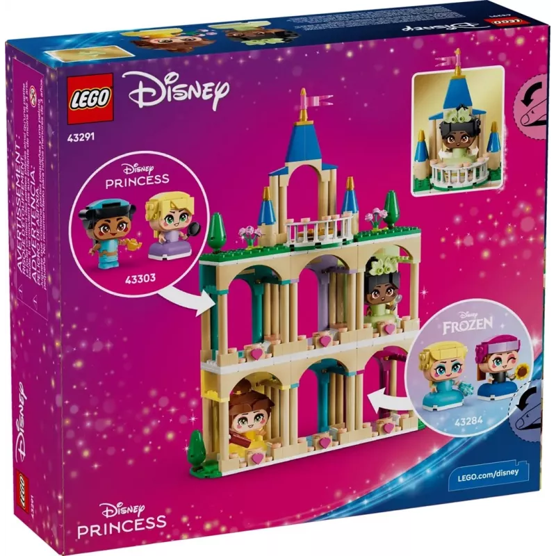 LEGO DISNEY 43291 Mini Belle und Tiana mit Schloss