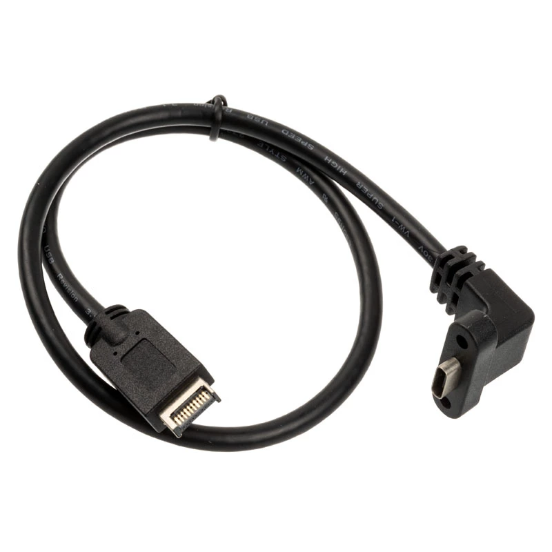 USB-Typ-C-Kabel Streacom ST-USB-E2C-400, USB 3.1 Gen2, 400 mm Länge