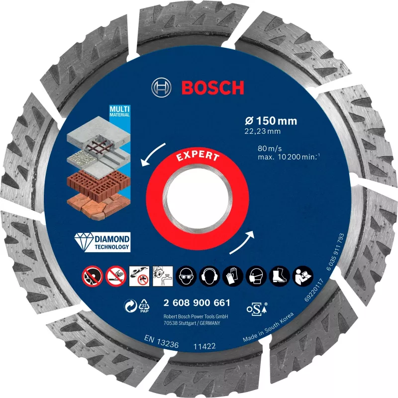 Bosch 2608900661 Kreissägeblatt 15 cm 1 Stück