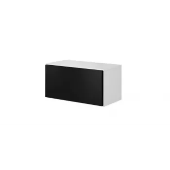 Cama geschlossener Aufbewahrungsschrank ROCO RO3 75/37/39 weiß/weiß/schwarz