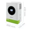 Hybrid-Solarwechselrichter Off-Grid 6200W | 120A