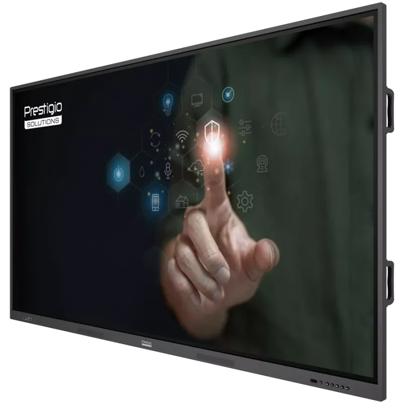 PRESTIGIO SOLUTIONS Multiboard 86 Light Series UHD 4K, Android 13, Wi-Fi, 40TP, Touchstift