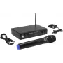 Drahtloses Mikrofonsystem Omnitronic VHF-101 — VHF-Einkanal-Empfänger/Sender bei 201,60 MHz