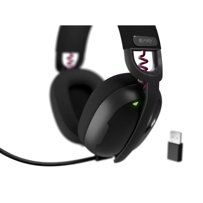 Genesis Gaming Headset | Fury Fukiya F6 | Bluetooth | Over-Ear | Mikrofon | Kabellos | Schwarz