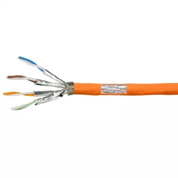 Netzwerkkabel LogiLink CPV0060 RJ45 Cat7 100 m Orange