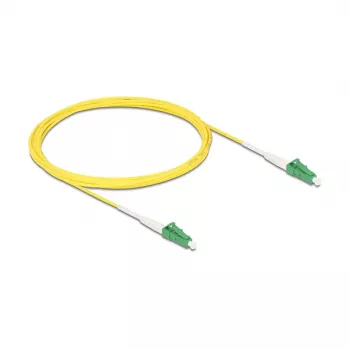 DeLOCK InfiniBand/Glasfaserkabel 3 m LC LC/APC Gelb 9 µm