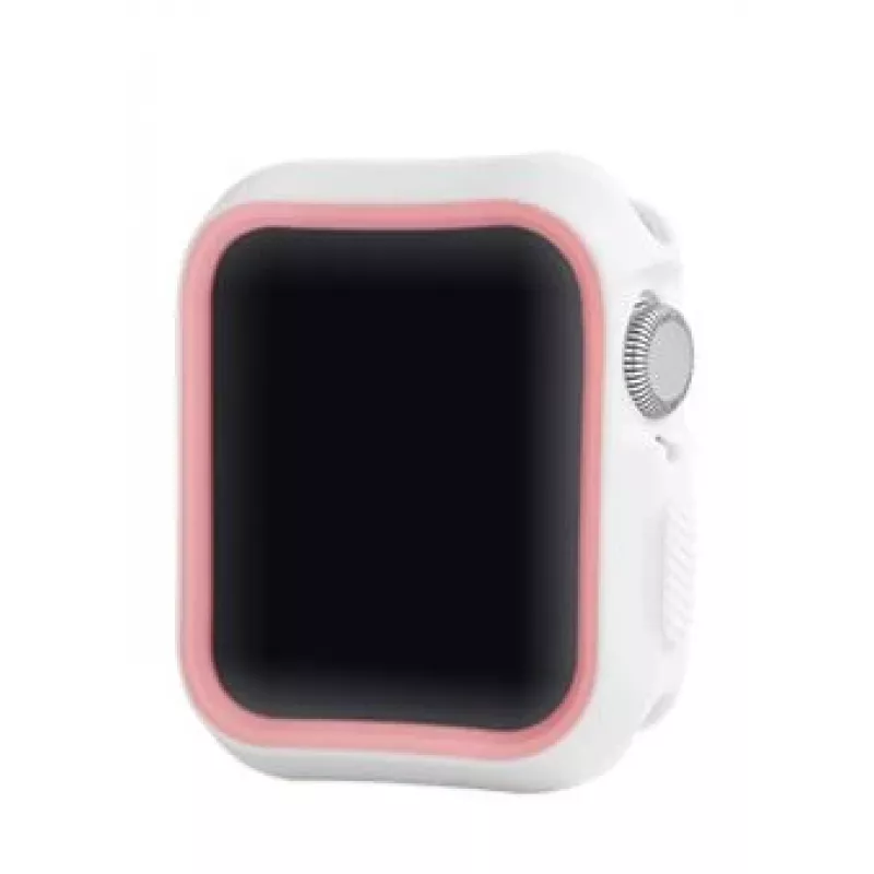 Case Devia Dazzle Pink White