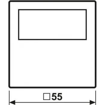 Jung HOME BTA1791SW Raumthermostat-Display 1 (BTA1791SW)