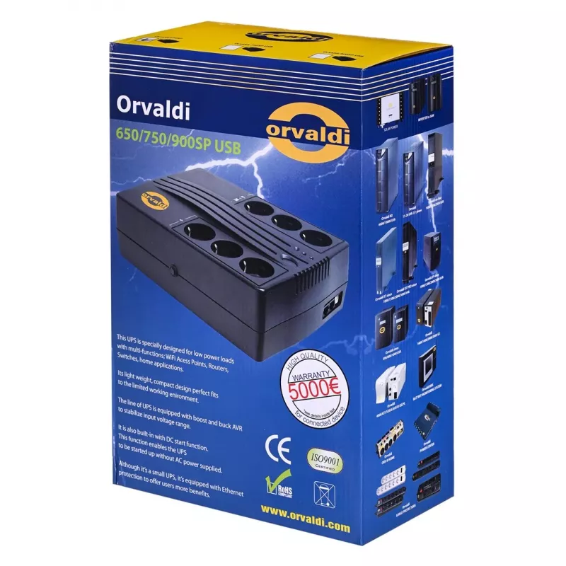 USV ORVALDI 900SP USB LINE-INTERACTIVE