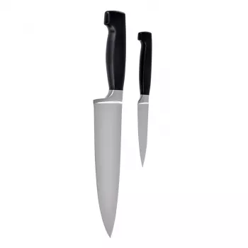 Haushaltsmesser ZWILLING 35175-000-0 — Edelstahlklinge, schwarzer Griff, Breite 95 mm, Länge 420 mm