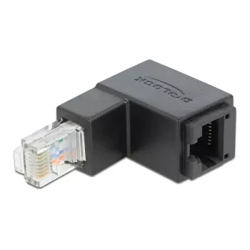 Adapter RJ45 Stecker nach unten abgewinkelt DeLOCK 86423