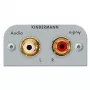Steckdosenmodul 2 x RCA Kindermann 7441000510