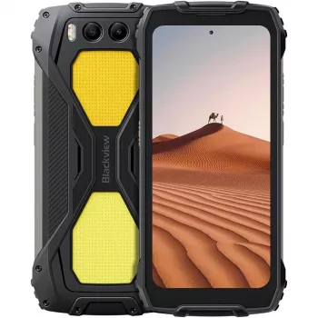 Blackview BV7300 16,9 cm (6,67 inch) Dual SIM Android 14 4G 6 GB 256 GB 15000 mAh Schwarz, Gelb