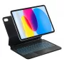 Folio-Hülle mit Bluetooth-Tastatur Inateck KB09119-10 für Apple iPad 11 Zoll (27,9 cm) – kompatibel mit 11. Gen A16 2025 und 10,9 Zoll 10. Gen 2022
