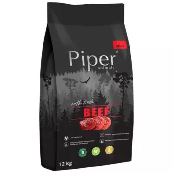 DOLINA NOTECI Piper Animals mit Rind - Trockenfutter für Hunde - 12 kg