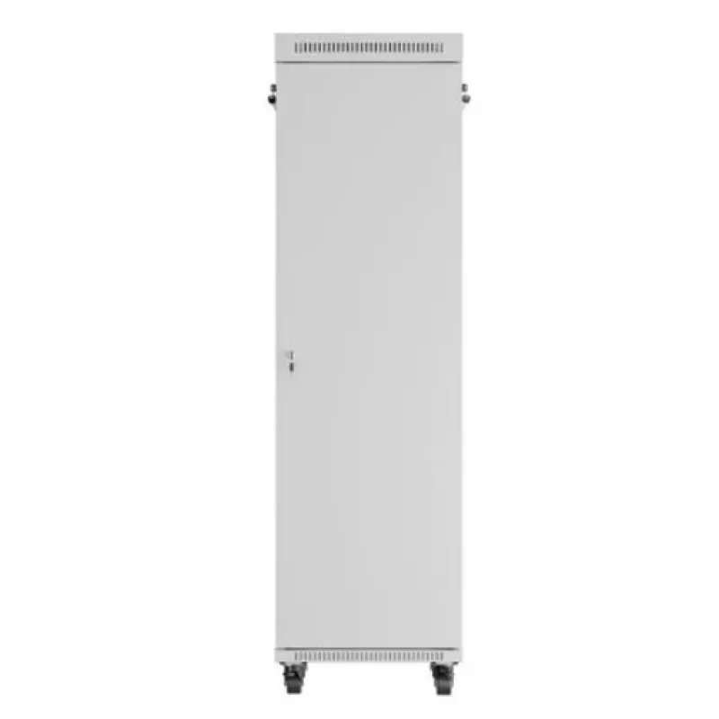 Freistehendes Rack LANBERG FF01-6842-12SL 42U, 600×800 mm, 2121 mm Höhe, 1200 kg Kapazität, IP20, grau