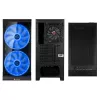 SILENOS PRO schwarze Version mit ARGB-Lüfter und gehärtetem Glas