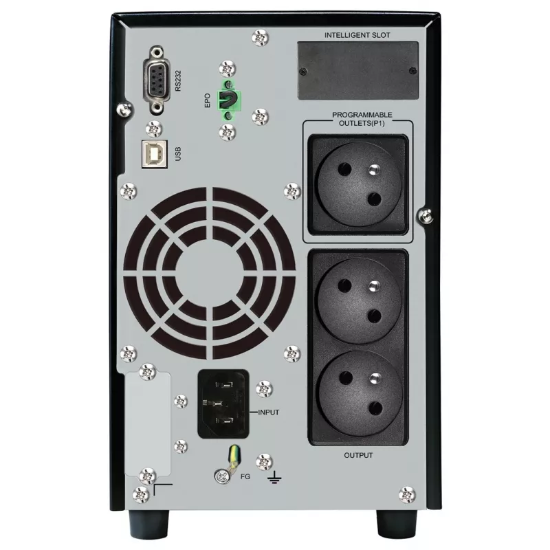 Unterbrechungsfreie Stromversorgung PowerWalker VI 1100 CW FR, Line-Interactive, 1,1 kVA (770 W), LCD, EPO, RS-232