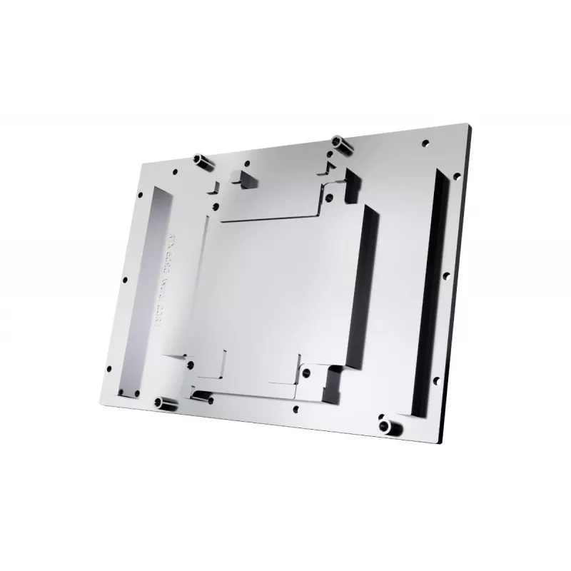 Backplate Alphacool 10270 Acrylic Aluminium Chrom Kupfer Nylon Schwarz Transparent