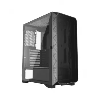 Gembird CCC-FC-M200 Gaming-ATX-Gehäuse, Fornax M200, Mesh, ohne Lüfter, schwarz