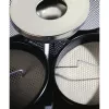 Abfalleimer Durable 333023 17 L rund Metall Silber