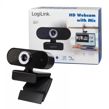 Webcam LogiLink UA0368 1280 x 720 Pixel