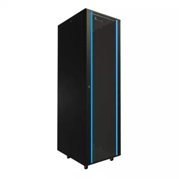 Freistehendes Rack Extralink Rackmount-Schrank 42U 600x800 Schwarz