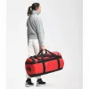The North Face Base Camp Duffel L Reisetasche 95 L Polyester Schwarz, Rot