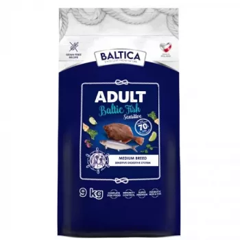 BALTICA Excellent Sensitive Ostseefisch mittelgroße Rassen - Trockenhundefutter - 9 kg