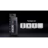 Taktische Taschenlampe Nitecore EDC25 — Dual-LED, 15 lm, Aluminiumgehäuse, USB-aufladbar, IP54, stoßfest, schwarz