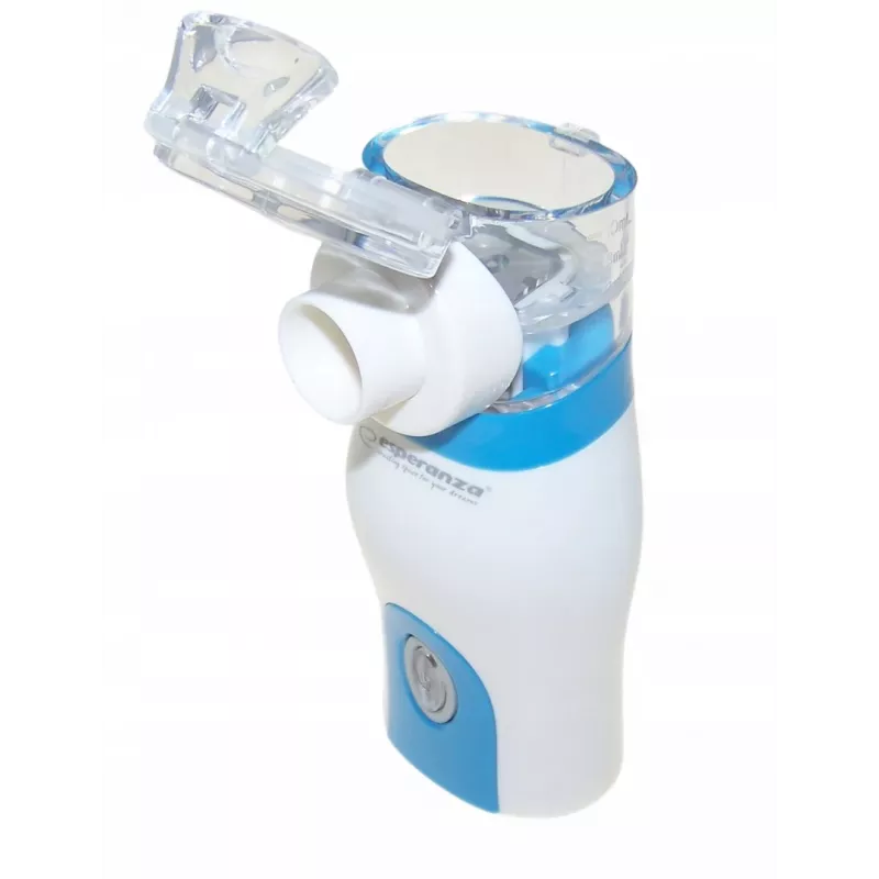 Tragbarer Inhalator ESPERANZA ECN005 — kompakter Taschenvernebler, 0,2 ml/min, 21 dB, USB, 2×AA
