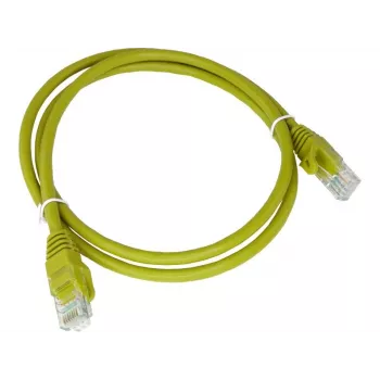 Alantec KKU5CZA1 Netzwerkkabel Gelb 0,25 m Cat5e U/UTP (UTP)