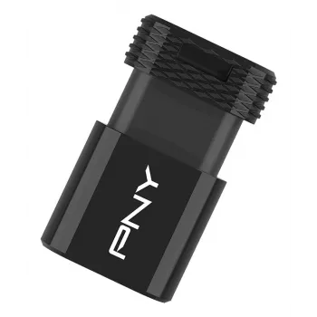 USB-Stick PNY Elite-X 256 GB USB Type-C 3.2 Gen 1 (Lesen 200 MB/s, Schreiben 100 MB/s) Schwarz