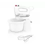 Handmixer Bosch MQWPL2000 — 375 W, 4 Geschwindigkeiten, Turbo, Puls, Edelstahl-Aufsätze, Schüssel inklusive