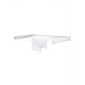 Wandmontierter Wäscheständer Leifheit 83305, faltbar, 7,2 m Trockenlänge, weiß, 1030×530 mm