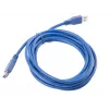 Verlängerungskabel USB 3.0 AM-AF blau 3M