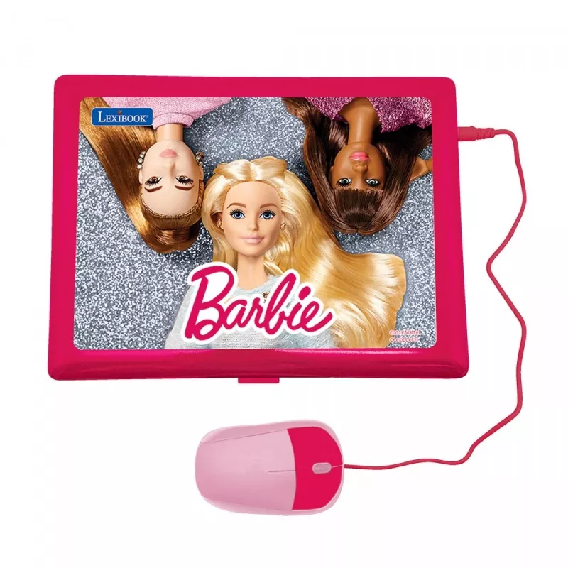 Zweisprachiger Lern-Laptop für Kinder Lexibook Barbie JC598BBi17 – bilinguales Lernspielzeug