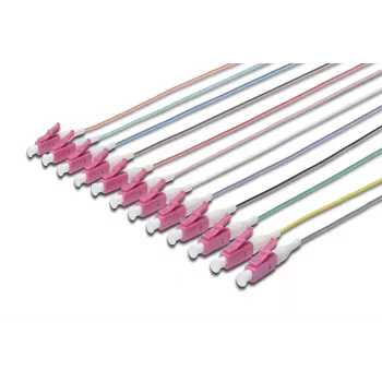 Glasfaser-Pigtails Digitus LC OM4 50/125 µ Simplex 2m