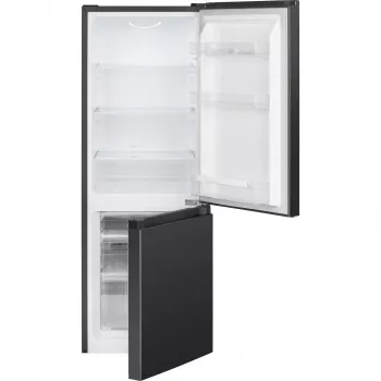 Freistehender Kühlschrank BOMANN KG 320.2, 165 l Gesamtvolumen (Kühlteil 122 l, Gefrierteil 43 l), Schwarz, Energieklasse E, 143 cm