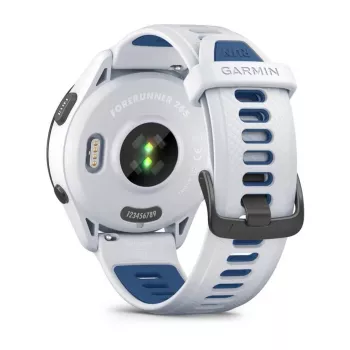 Smartwatch GARMIN Forerunner 265 — 46 mm GFRP-Gehäuse, AMOLED 1,3 Zoll, GPS/GLONASS/Galileo, 15 Tage Akkulaufzeit, 5 ATM, Silikonarmband