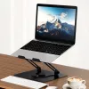 Laptopständer MEDIA-TECH MT2662 – höhenverstellbar, faltbar aus Aluminium für 10–17 Zoll Laptops