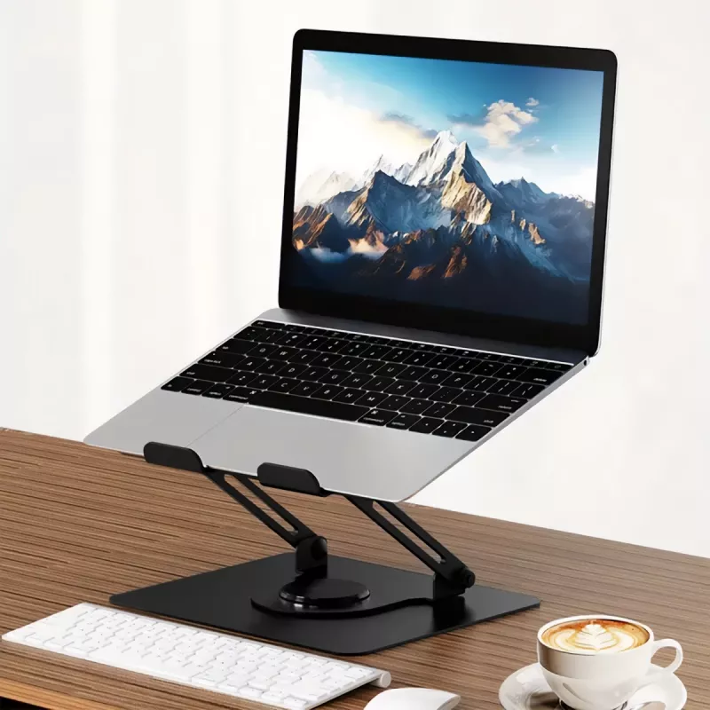 Laptopständer MEDIA-TECH MT2662 – höhenverstellbar, faltbar aus Aluminium für 10–17 Zoll Laptops